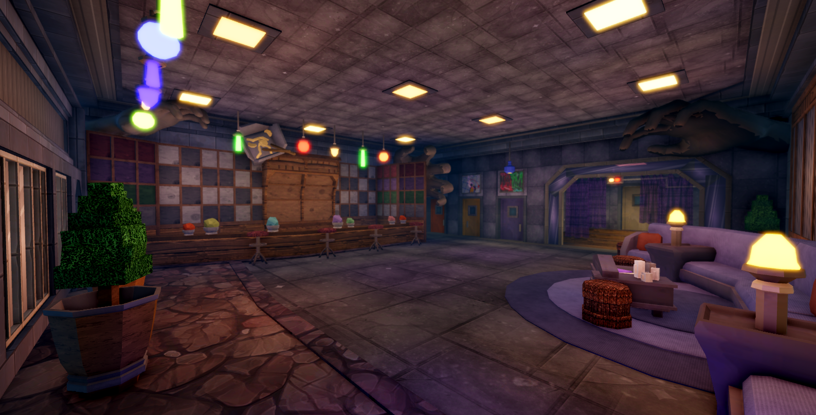 ITAMI open world city environment — urban district exterior with buildings and streets